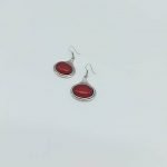 pendientes piedra roja plata vieja coleccion estambul almila shop