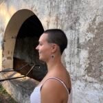 pendientes piedra negra