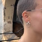 pendientes aros entrelazados